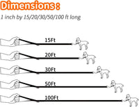 Hi Kiss Dog/Puppy Obedience Recall Training Agility Lead - 30 Feet / T3:Large Dog Thicken orange - image 3