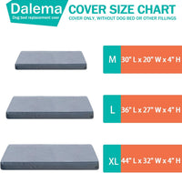 Dog Bed Cover 41L x 27W x 4H Inch - 44" L x 32" W x 4" H - image 2