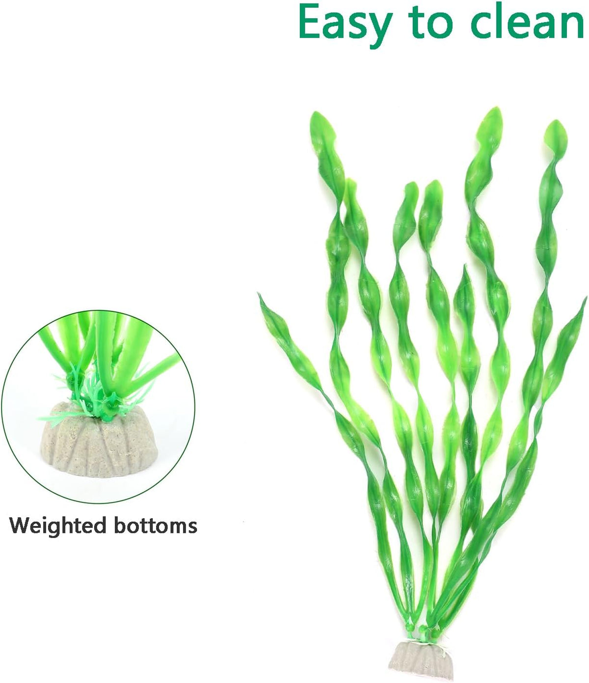 AQUANEAT Fish Tank Artificial Plants - 11.75inch - image 4