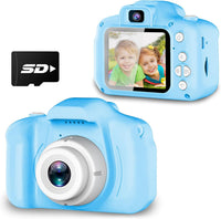 Seckton Upgraded Kids Selfie Camera - Blue