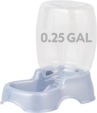 Petmate Pet Cafe Gravity Water Dispenser - Pearl Ash Blue / 0.25 GAL