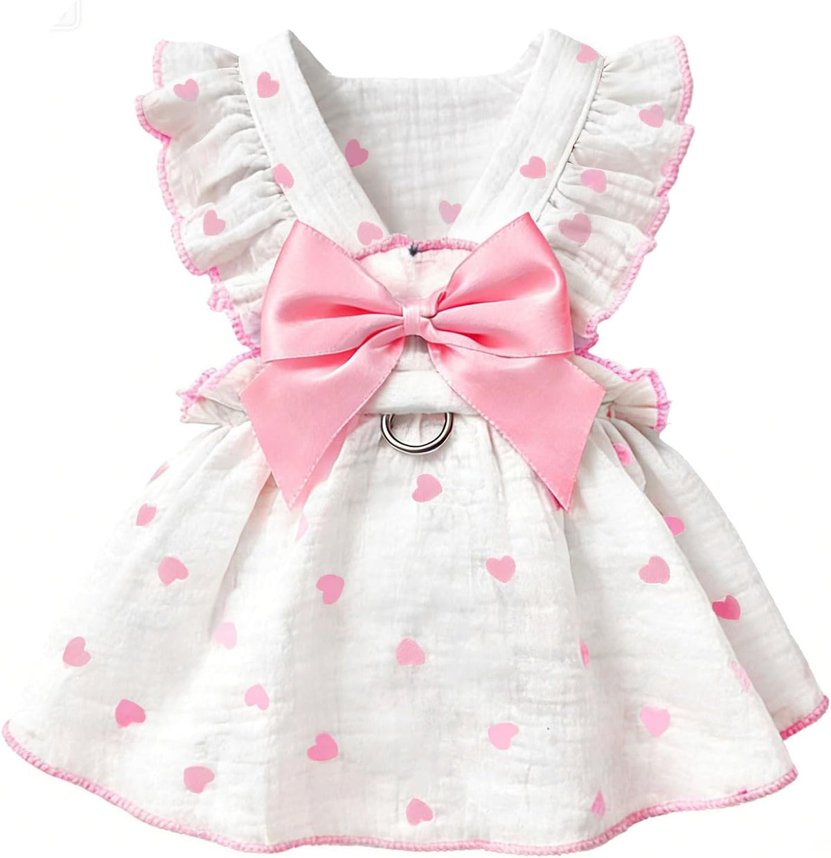Dog Dresses for Small Dogs Girl Female Dog Cat Clothes Dress Cute - Light Pink / X-large (suggest 13-17.5lbs)