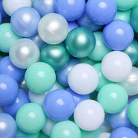 GOGOSO Ball Pits Balls for Toddlers Pack of 50 100 200 Plastics Shape - D / 100 balls