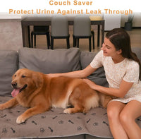 2Pack 36"x36" Pee Pads Washable Waterproof Rugs for Dog Training – Essentials for Dogs - 48x96 Inch (Pack of 1) - image 3
