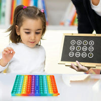 DK-SIMINA Large P0pp with Numbers - Rainbow 1-100 Numbers - image 3