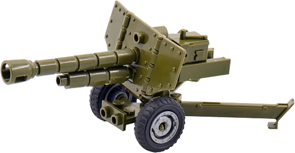 Weapons Pack Military Toy Set Building Blocks Model for Soldier - 1 Pack-Howitzer Set