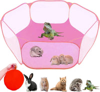 Small Animals Tent, Reptiles Cage - Pink