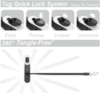 TUG Original Retractable Dog Leash - White / Large - image 3