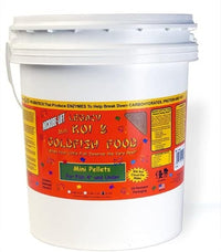 MICROBE-LIFT MLLMPSM Mini Floating Fish Food Pellets for Ponds, Water Gardens, and Fountains, for Small Live Goldfish and Koi, 17 Pounds