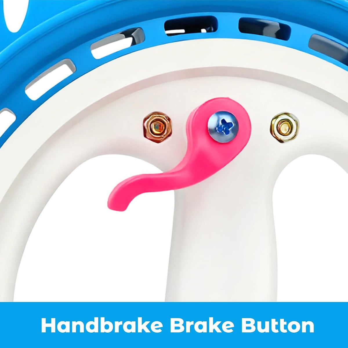 7.2in Kite Reels for Teens - Blue Kite Reel With Brake / 9.9 inch - image 3