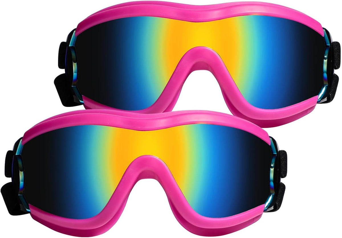 Dog Sunglasses Dog Goggles - Pink - Pack of 2