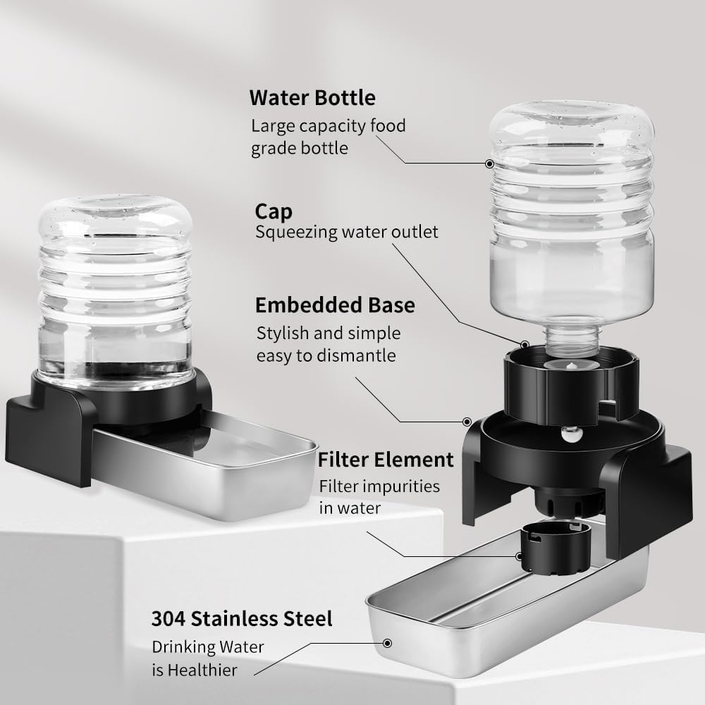 Marchul 1.1 Gallon Cat Water Dispenser - 1.1 Gallon Waterer - image 4