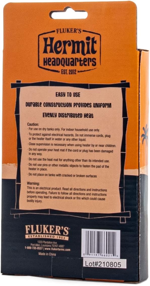 Fluker's Premium Heat Mat for Hermit Crabs, 4"x6" – Essentials for Reptiles And Amphibians - image 2