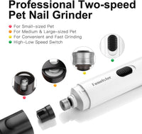 Pet Nail Grinder for Dogs - White - image 2