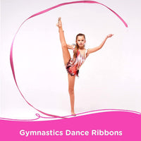 12PCS Red Dance Ribbons, Red Party Favors - Yellow 12PCS - image 4