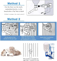 Andiker Dog Water Bottle for Crate - Pink - image 3