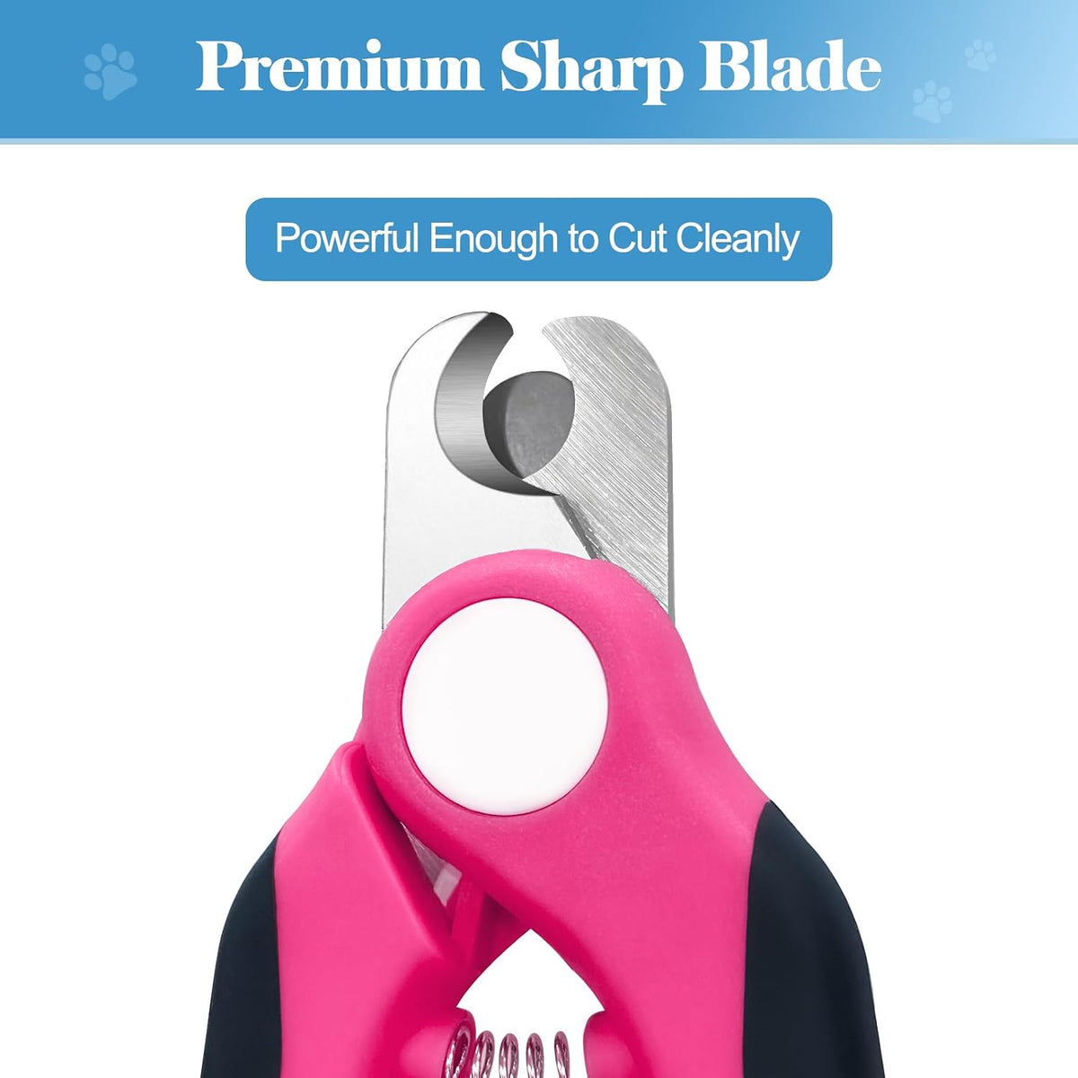 Swihauk Heavy Duty Dog Nail Clippers and Trimmers - Pink - image 3