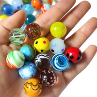 42pcs Marbles for Kids Enthusiasts 0.63 inch Small Handmade Glass - image 2