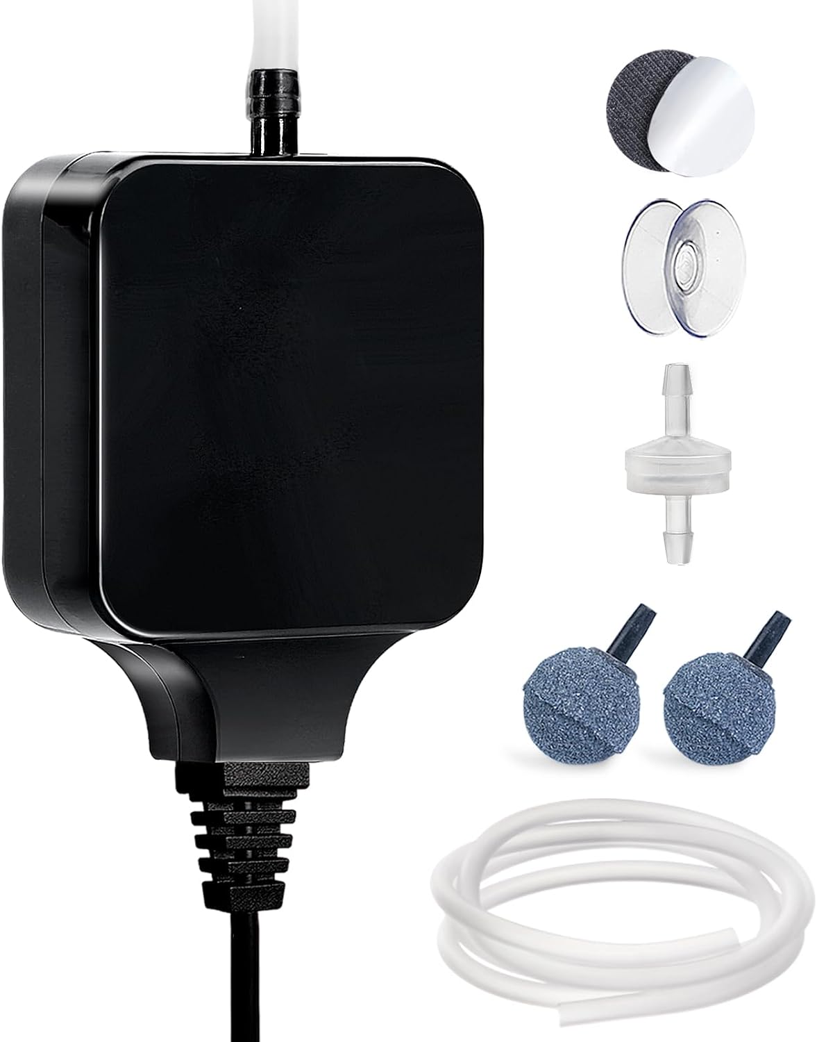 mini Air Pump for Fish Tank 1-15 Gallon Super Quiet - Air pump simple kit