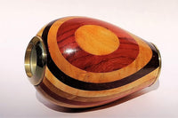 Arch Instruments egg shaped wooden handheld kaleidoscope in multicolor - view 3