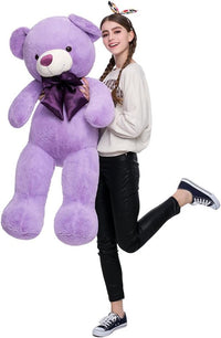 MaoGoLan 47 Inch Giant Teddy Bear - Violet / 47 inches - image 4
