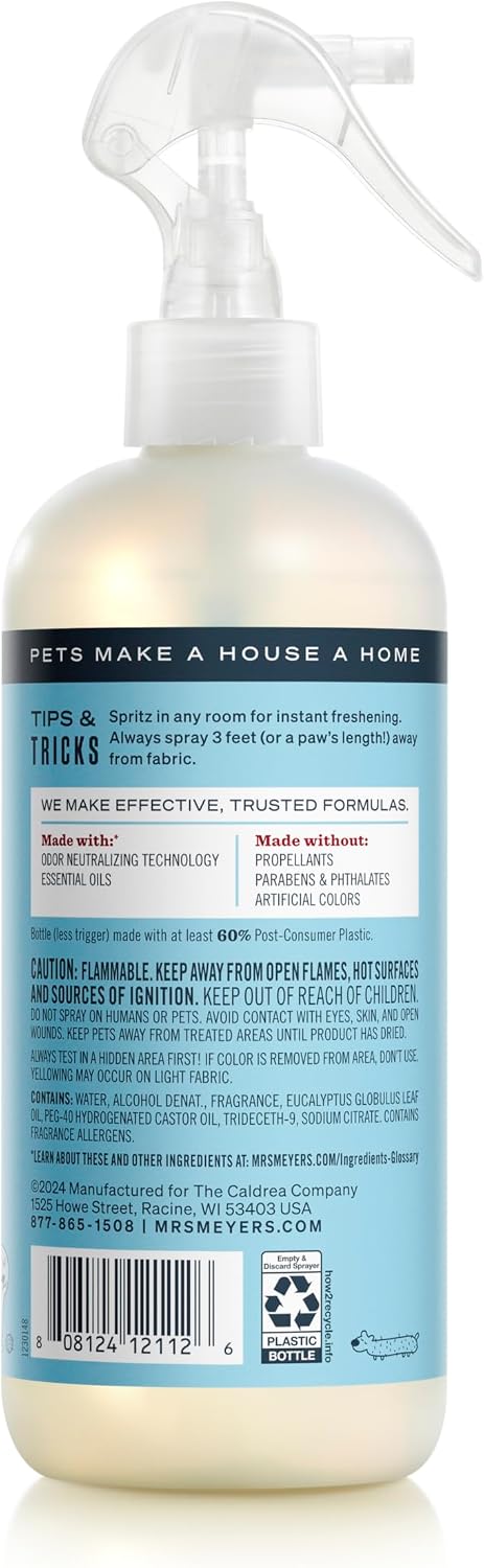 MRS. MEYER'S CLEAN DAY Pet Odor Neutralizer, Coconut Leaf Scent - Coconut Leaf / 12 Fl Oz (Pack of 1) - image 2
