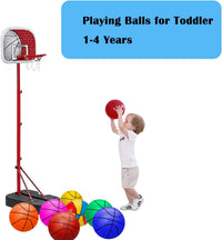 ABAJI 5 inch mini rubber basketball for kids with hand pump and needle - view 11