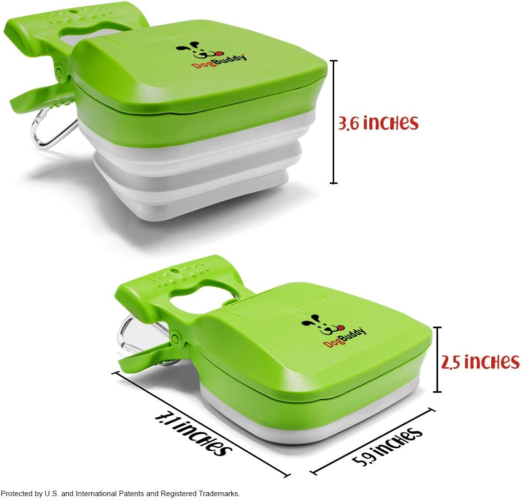 DogBuddy Pooper Scooper, Portable Dog Pooper Scooper - Large / Kiwi - image 3