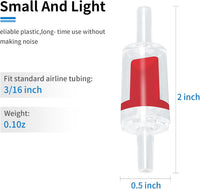 AQUANEAT Aquarium Check Valve - Red - image 2