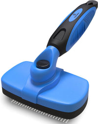 Deshedding Dog Brush for Shedding - Blue