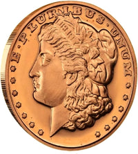 Unique Metals Walking Liberty 1 oz .999 Copper Rounds - Morgan Copper - image 2
