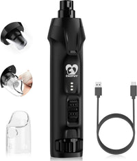 Casfuy 6-Speed Dog Nail Grinder - Black