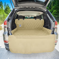 SUV cargo liner for dogs, Dog Car Seat Cover For Back Seat - Beige - image 4
