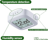 Reptile Thermometer and Hygrometer - KD30M-White / 1Pack - image 2