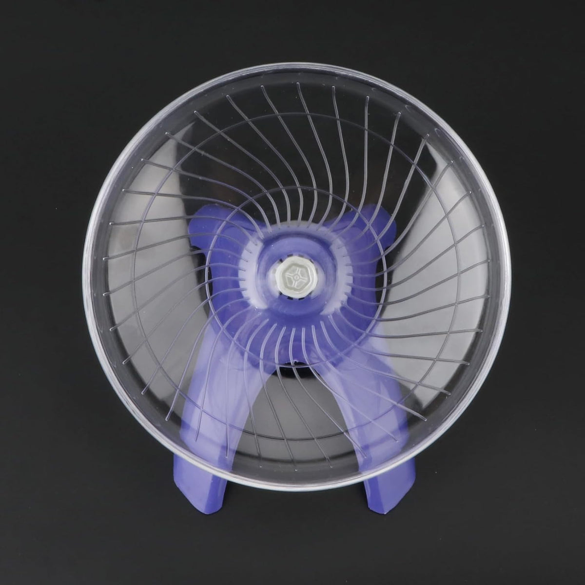 Hamster Wheel Flying Saucer Silent Exercise Wheel Running Wheel - Purple - image 3