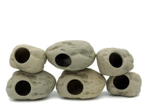 Aquarium Decoration Rock Caves, Betta Fish Tank Accessories – Essentials for Fish - 3 Small & 3 Medium - image 2