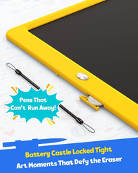 TEKFUN 15" LCD Writing Tablet for Kids - Yellow / 16 Inch - image 4