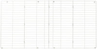 MidWest Homes for Pets Canvas Bottom for Guinea Pig Habitat Model - White / 47.2"L x 23.5"W x 0.7"H