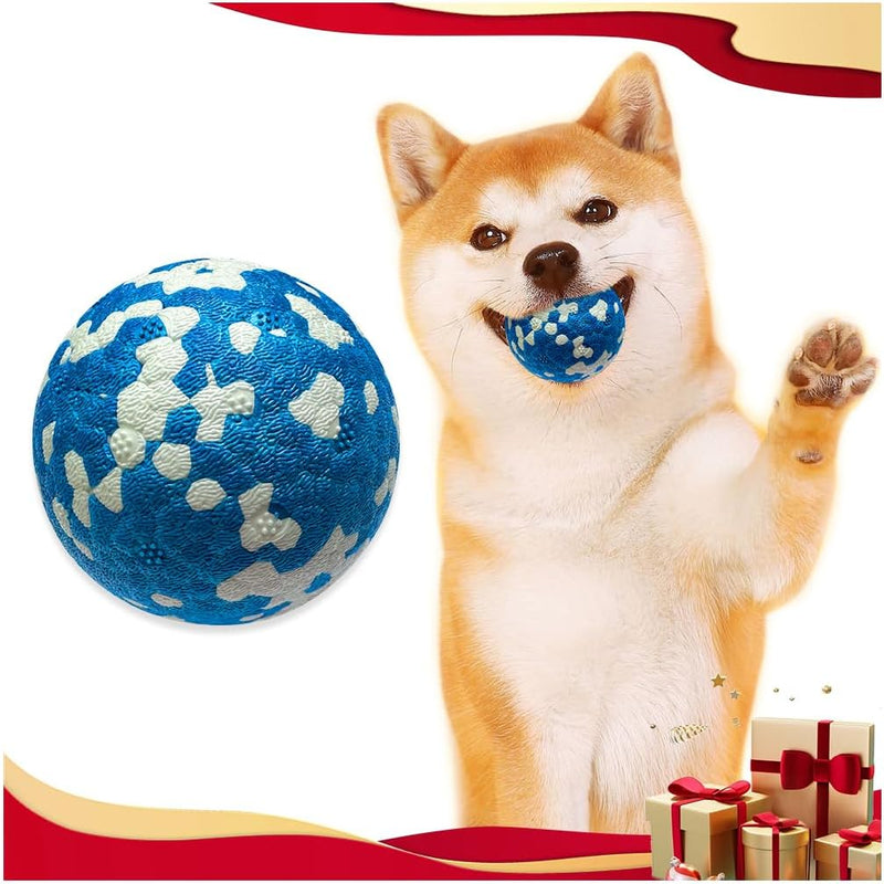 Dog Balls, 3" Indestructible Tennis Balls for Aggressive Chewers – Essentials for Dogs - 1 Medium ball-2.5IN