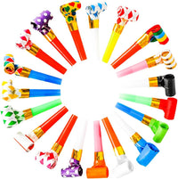 Chshhuao 50 Pcs Funny Blowouts Blow Horns Birthday Party Whistles New