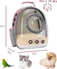 Bubble Cat Carrier Backpack - Pink / Backpack - image 2