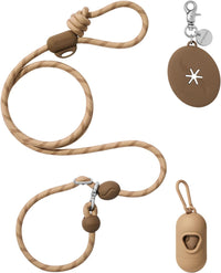 VETRESKA Hands-Free Dog Leash - Coffee Brown