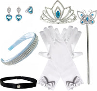Princess Anna Costume Dress up Accessories for Girls Anna Cosplay - White Cinderella
