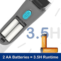 Pet Grooming Kit with 3.4L Oversized Vacuum Suction - 99% Pet Hair Removal - Professional Dog Clippers & Shedding Tools for Cats, Teddy, Poodle, Golden Retrievers (Metallic Orange & White)