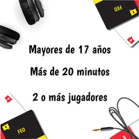 Sorry What - Award Winning Headphone Challenge Party Game for Adults 17+ – Fun for Kids & Family - Spanish Edition - image 4