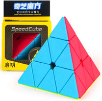 CuberSpeed Pyramid Speed Cube Stickerless Magic Cube Qiyi Qiming - image 2