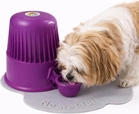 Pet Water Dispenser for Dogs and Cats - Opaque Purple