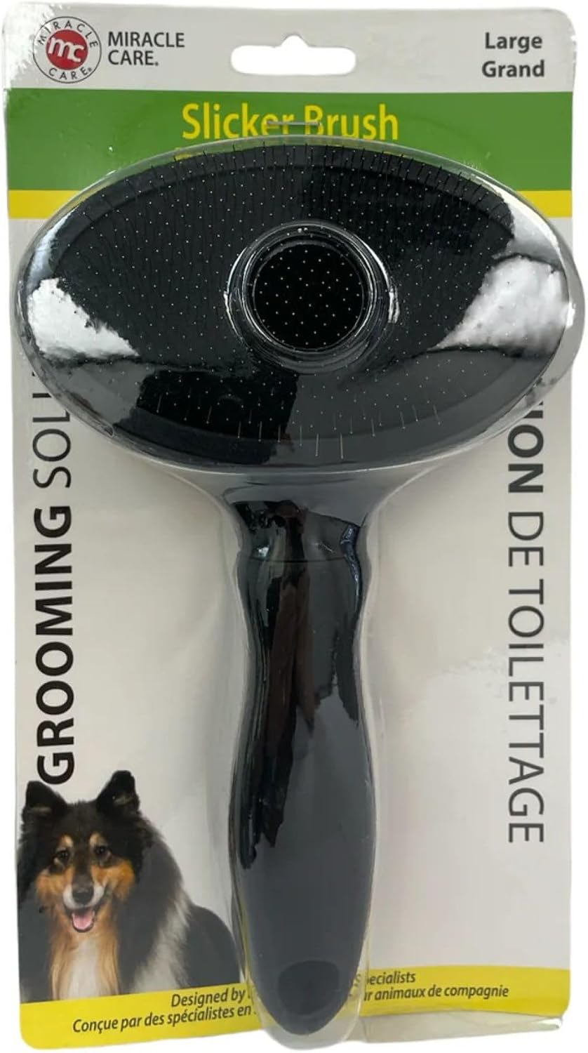 Miracle Care Small Slicker Brush for Cats – Essentials for Cats - Large / Slicker Brush for Large Dogs - image 2