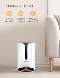 Automatic Cat Feeder with Camera, 3MP HD Video & Night Vision - 7L - image 3