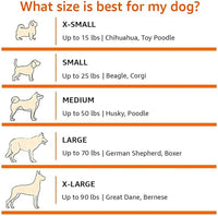 Amazon Basics Dog Crate, Travel Dog Kennel Double Door Collapsible, Lightweight Soft-Sided Folding, Portable Dog Cage, XL 42" x 31" x 31", Tan